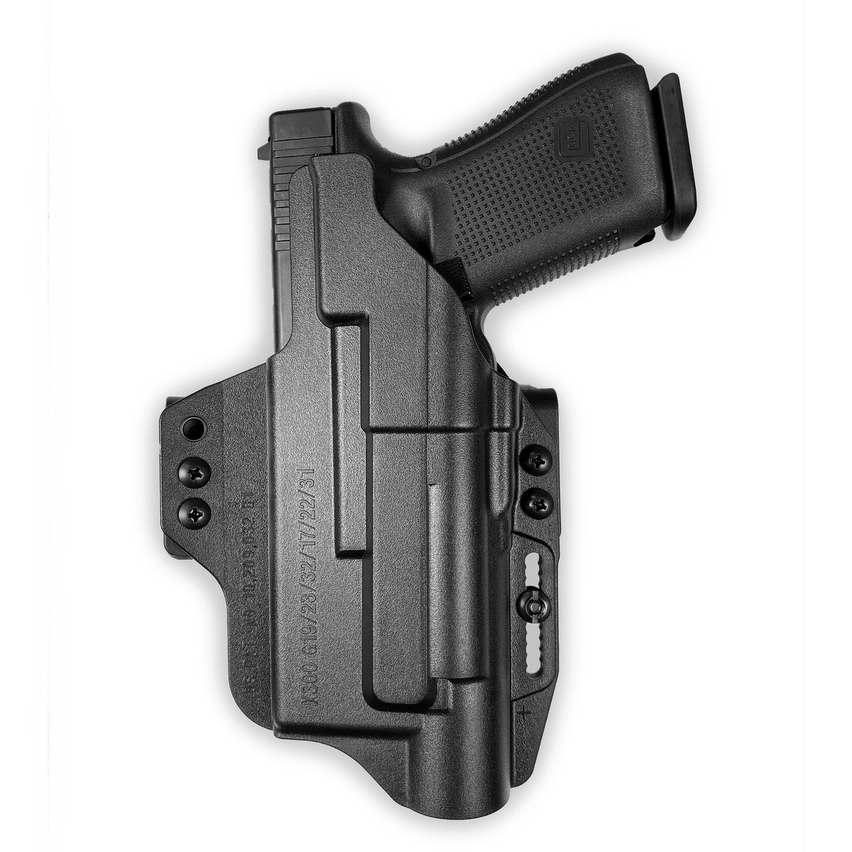 IWB Holster for Glock 19 Surefire X300 Ultra Light Bearing Torsion