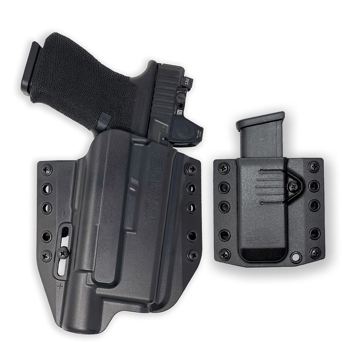 Glock 19 Holster IWB Kydex Fit: Glock 19 19X Glock 23 Glock 25 Glock 32  Glock 45 (Gen 3 4 5) CZ P10C Gun Holsters Inside Waistband Carry Concealed  Holster Glock Pistol