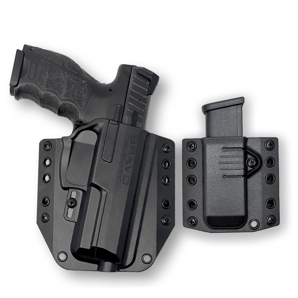 HK VP9 Gun Holster Combo | OWB Concealed Carry– Bravo Concealment