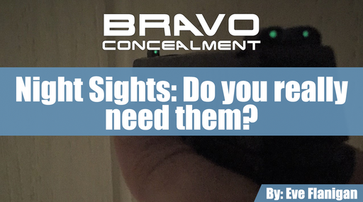 Night Sights: do you really need them?