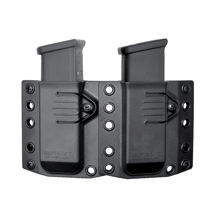  Special Ops IWB Belt Clip Holster With Sewn-On Mag  Pouch with Kydex Insert (Fits Glock 17, 19, 26, 30)