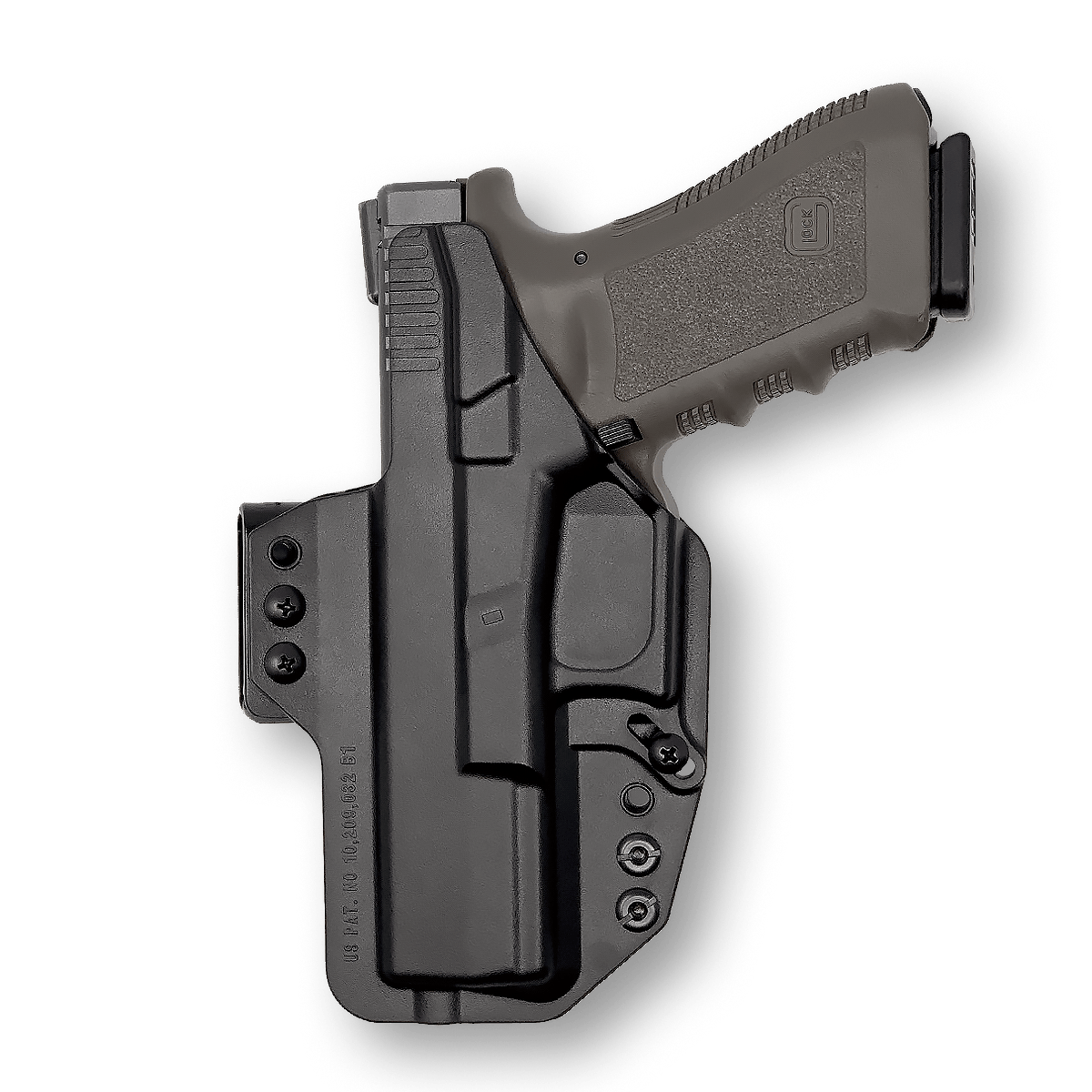 IWB Combo for Glock 17 Gen 5 MOS | Torsion– Bravo Concealment